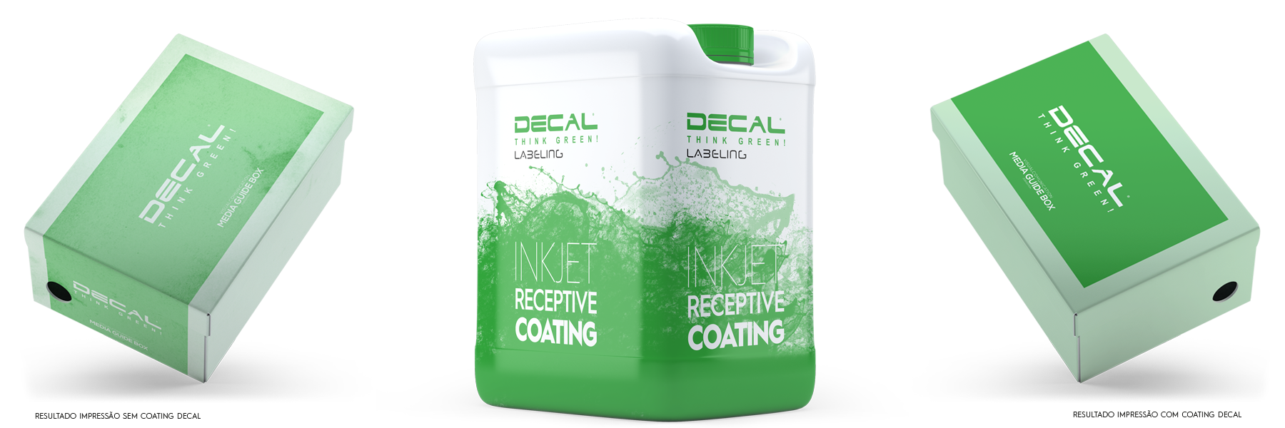 Decal Label Ink Jet Receptive Coating